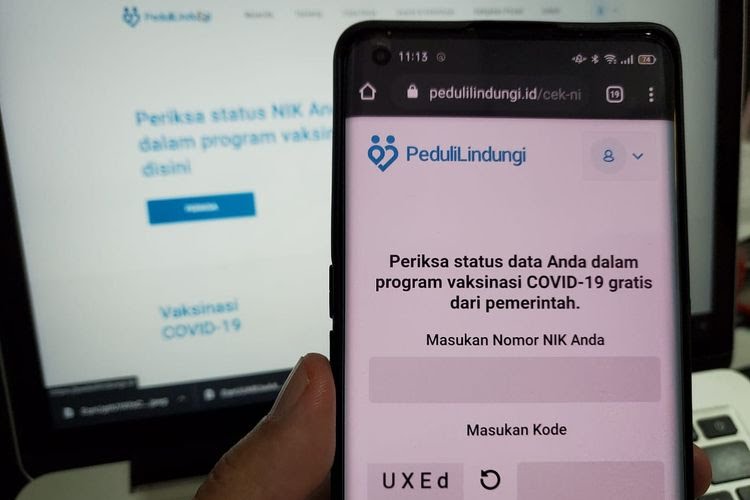 Cek penerima vaksinasi covid 19 nik